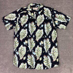 Patagonia Pataloha Hawaiian Shirt Mens XL fits Large Malihini Floral Tropical
